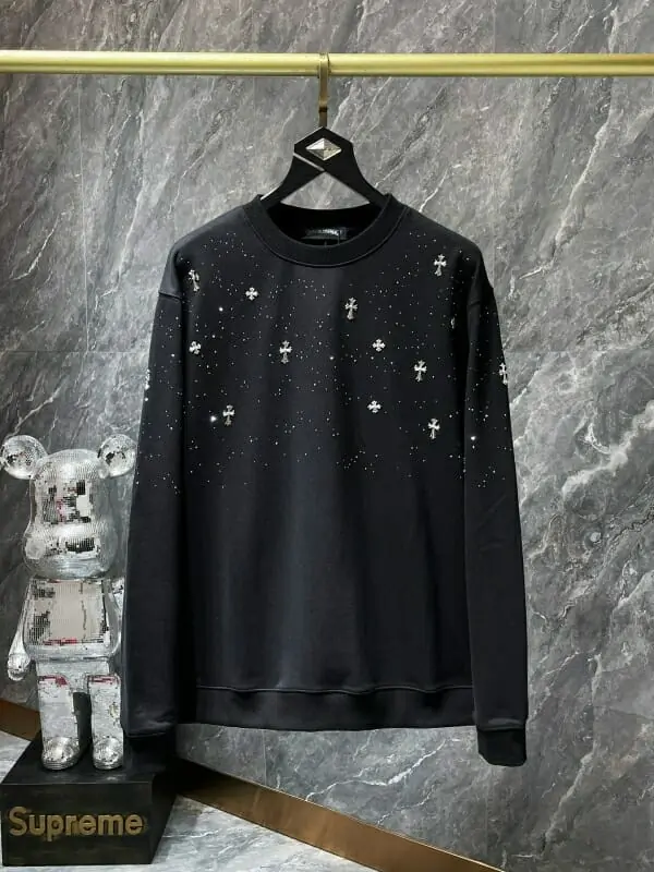 chrome hearts sweatshirt manches longues pour unisexe s_1243006